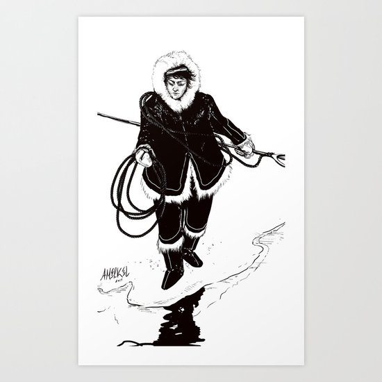 Inuit Art Print