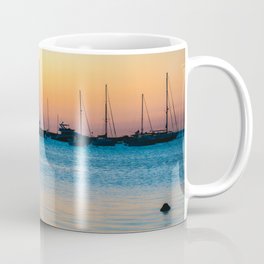 Scituate Lighthouse Silhouette Coffee Mug