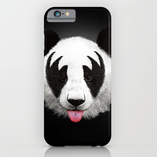 Kiss of a panda iPhone & iPod Case