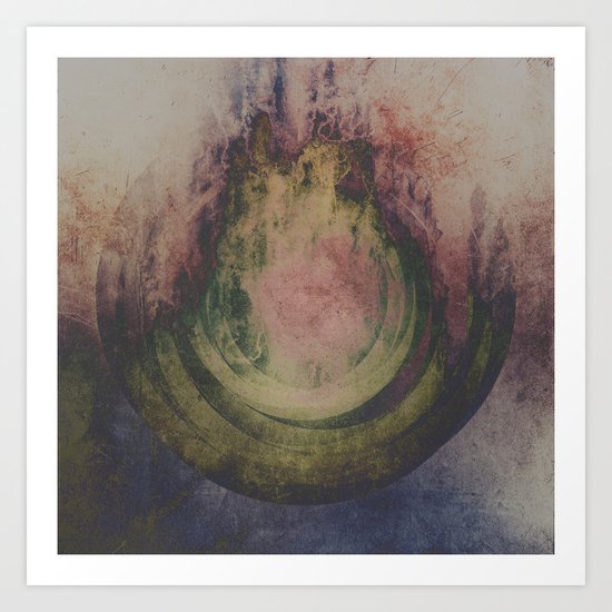 Spiritual travel Art Print