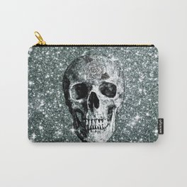 Modern sparkling Skull E Carry-All Pouch