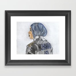 Ibtihaj Muhammad Framed Art Print