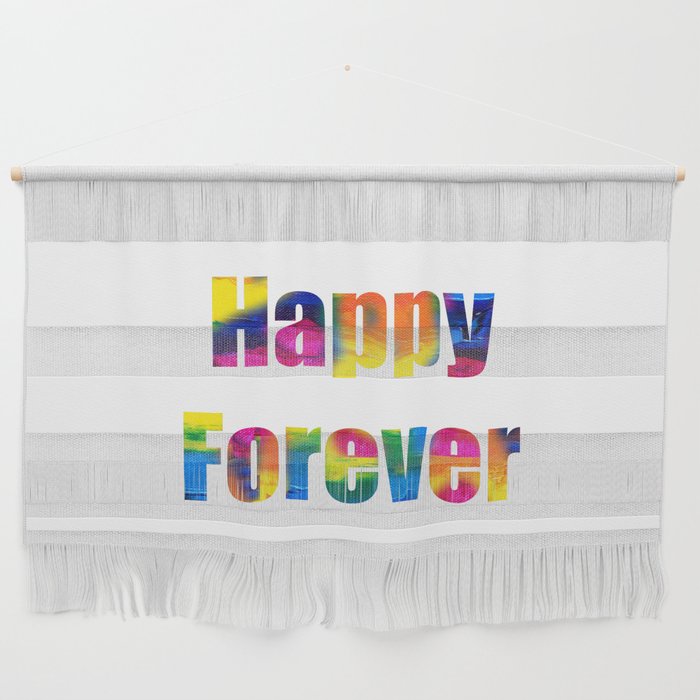 Happy Forever Wall Hanging