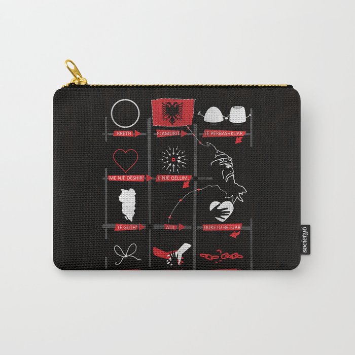 National Anthem of Albania Carry-All Pouch