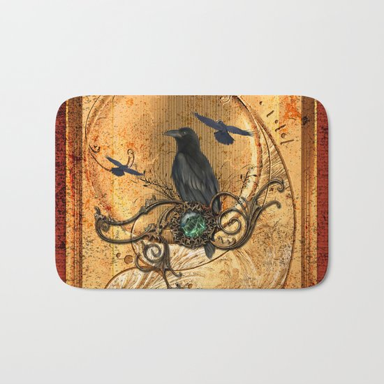 The crow Bath Mat