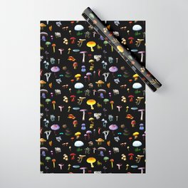 Multitude of Mushrooms Wrapping Paper