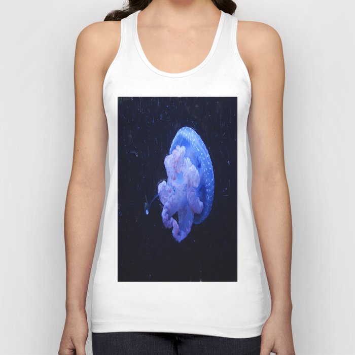 Jelly Fish in Oil Tank Top