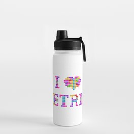I <3 Tetris Water Bottle