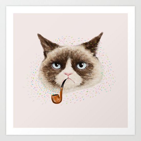 Sailor Cat VI Art Print