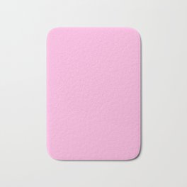 Light Hot Pink - solid color Bath Mat