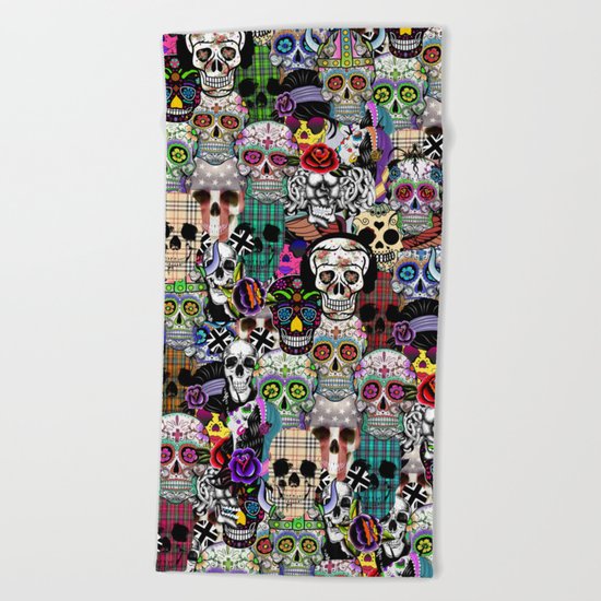 halloween Beach Towel