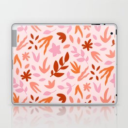 Floral Cutouts - Mid Century Modern Abstract Laptop Skin
