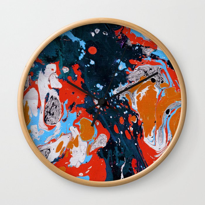 Marble texture 11 Wall Clock