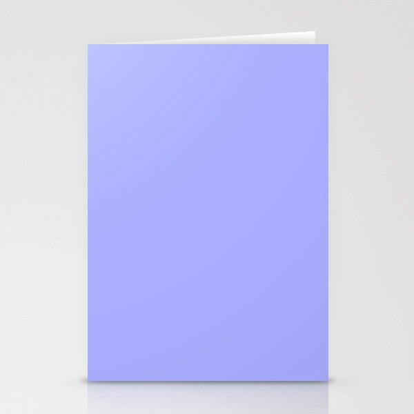 Pastel Periwinkle Blue Stationery Cards