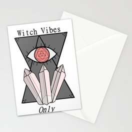 Witch Vibes Only Stationery Cards