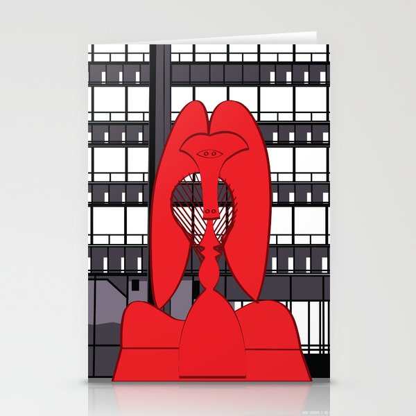 Chicago's Picasso Sculpture  Stationery Cards