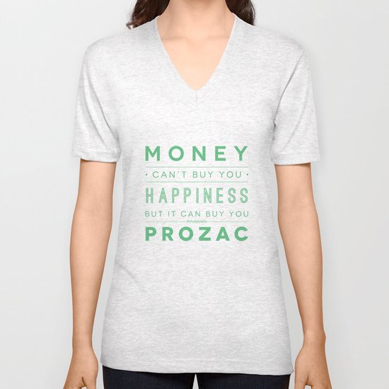 Prozac Nation Unisex V-Neck