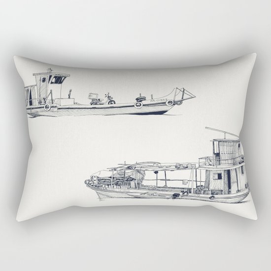 On paper: Pity Pity II y Nueva Orquidea Rectangular Pillow