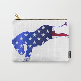 Democrat Donkey Flag Carry-All Pouch