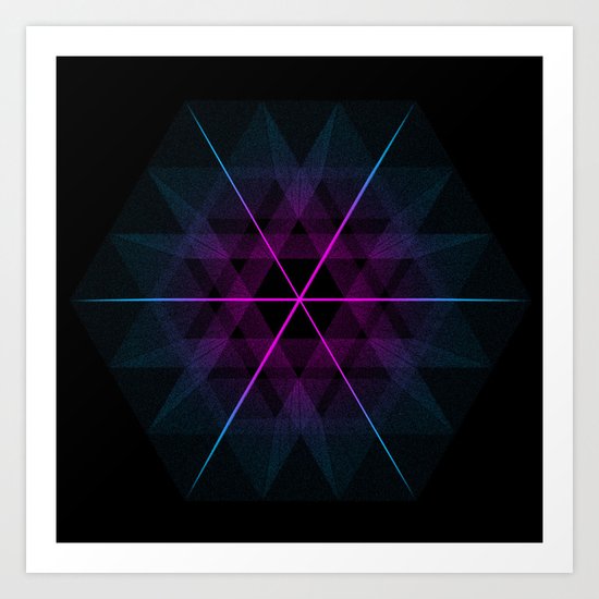 Geode Art Print