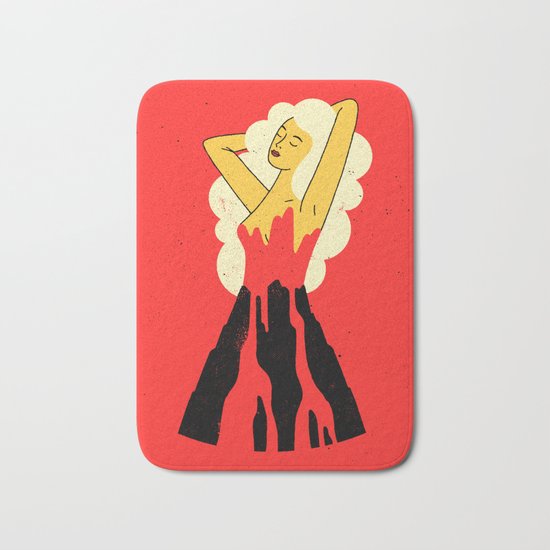 Volcano Bath Mat