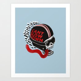 Can't Slow Down Art Print