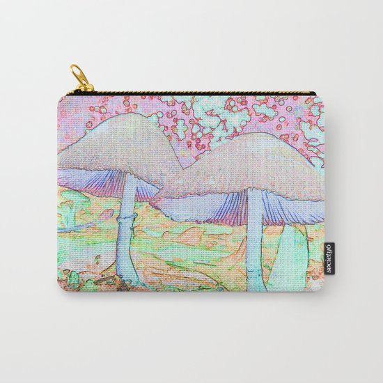 Fairy Houses Carry-All Pouch