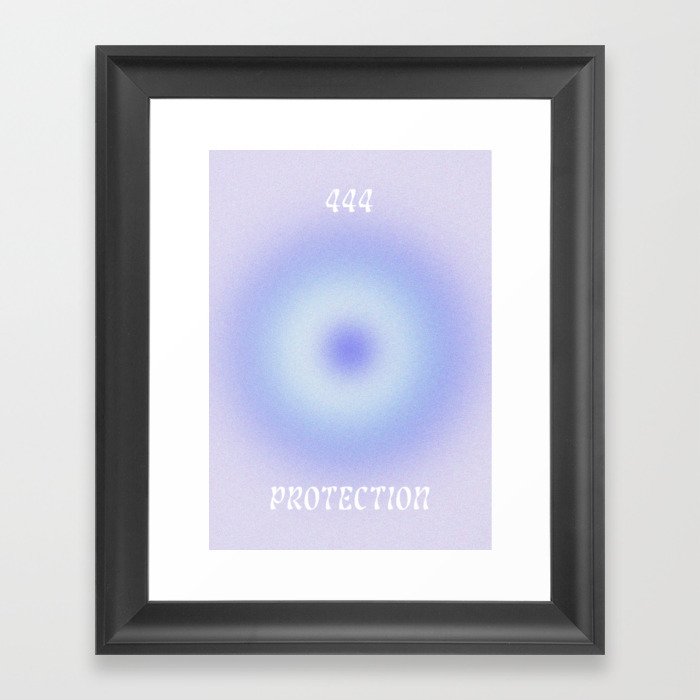 444 • Protection Framed Art Print