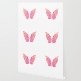 Pink Angel Wings Wallpaper