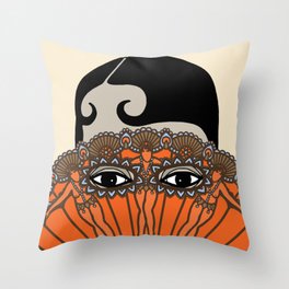 JOSEPHINE BAKER Throw Pillow