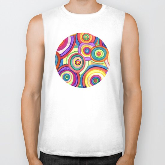 uneven universe Biker Tank