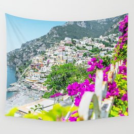 Positano, Amalfi Coast, Italy Wall Tapestry