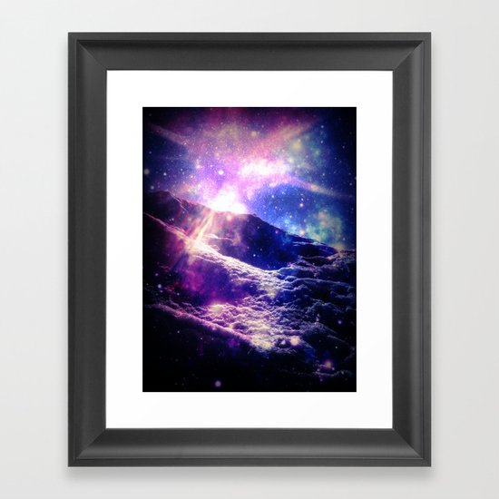 Cosmic Radiance Framed Art Print