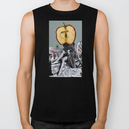 Wild Wilhelm Tell Collage Biker Tank