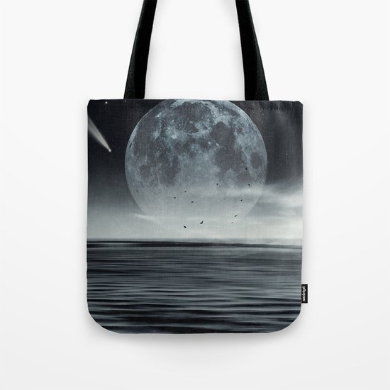 oceans of tranquility Tote Bag