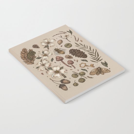 Nature Walks (Light Background) Notebook