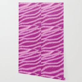 Light Purple Glitter Zebra Magic Collection Wallpaper