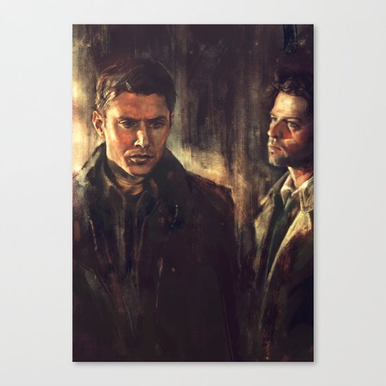 I Walk Beside You Canvas Print