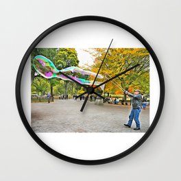 Central Park New York City (17) Wall Clock | Landscape, Nyc, City, Artwork, Usa, Cityscape, Bigapple, Landmarks, Unitedstates, Newyork 