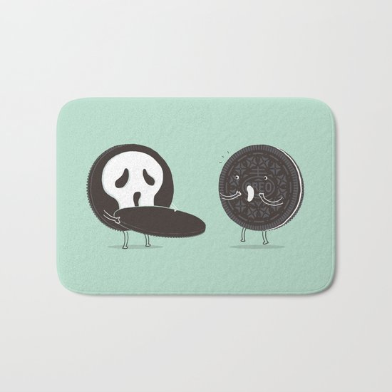 Cookies and Scream Bath Mat