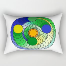 Vortex of Creation Rectangular Pillow