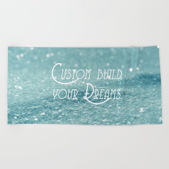 Custom Dreams Beach Towel
