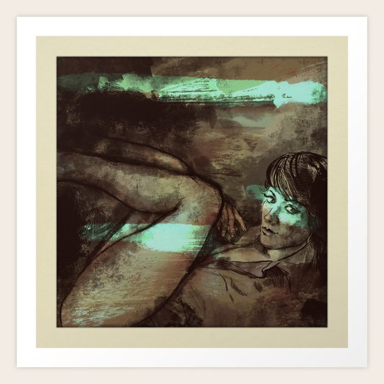 Look Art Print