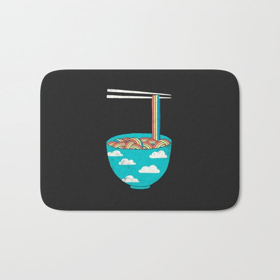 Rain-Bowl Bath Mat