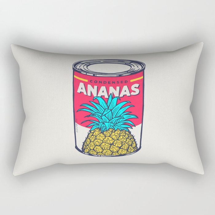 Condensed ananas Rectangular Pillow