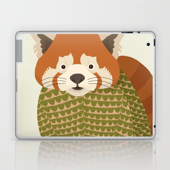 Whimsical Red Panda Laptop & iPad Skin