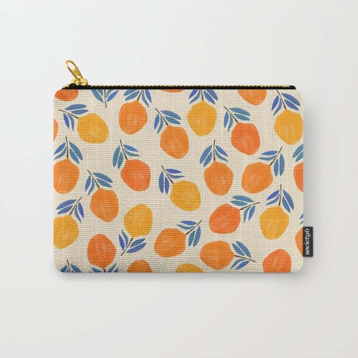 Tangerine Carry-All Pouch