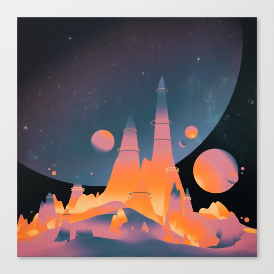 CTOWN (everyday 03.12.16) Canvas Print