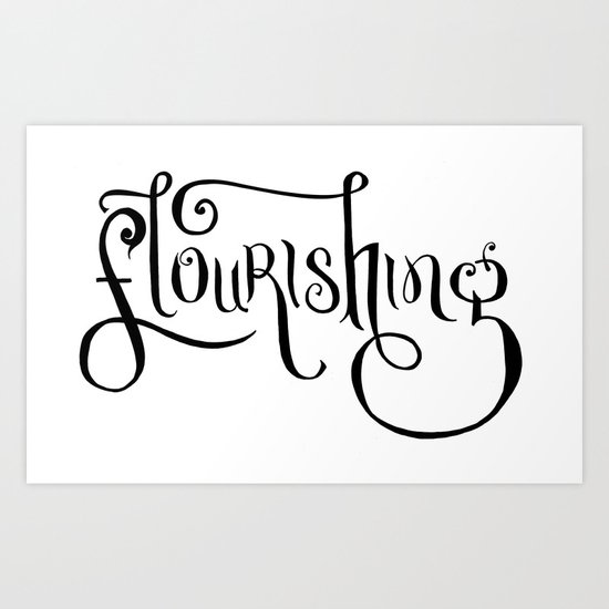 Flourishing Art Print