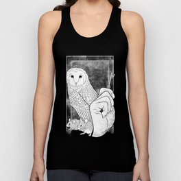 Owl/Key Tank Top